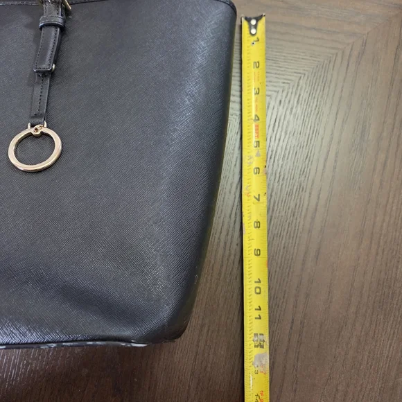 Michael Kors Black Tote with Gold Hardware - Picture 16 of 16